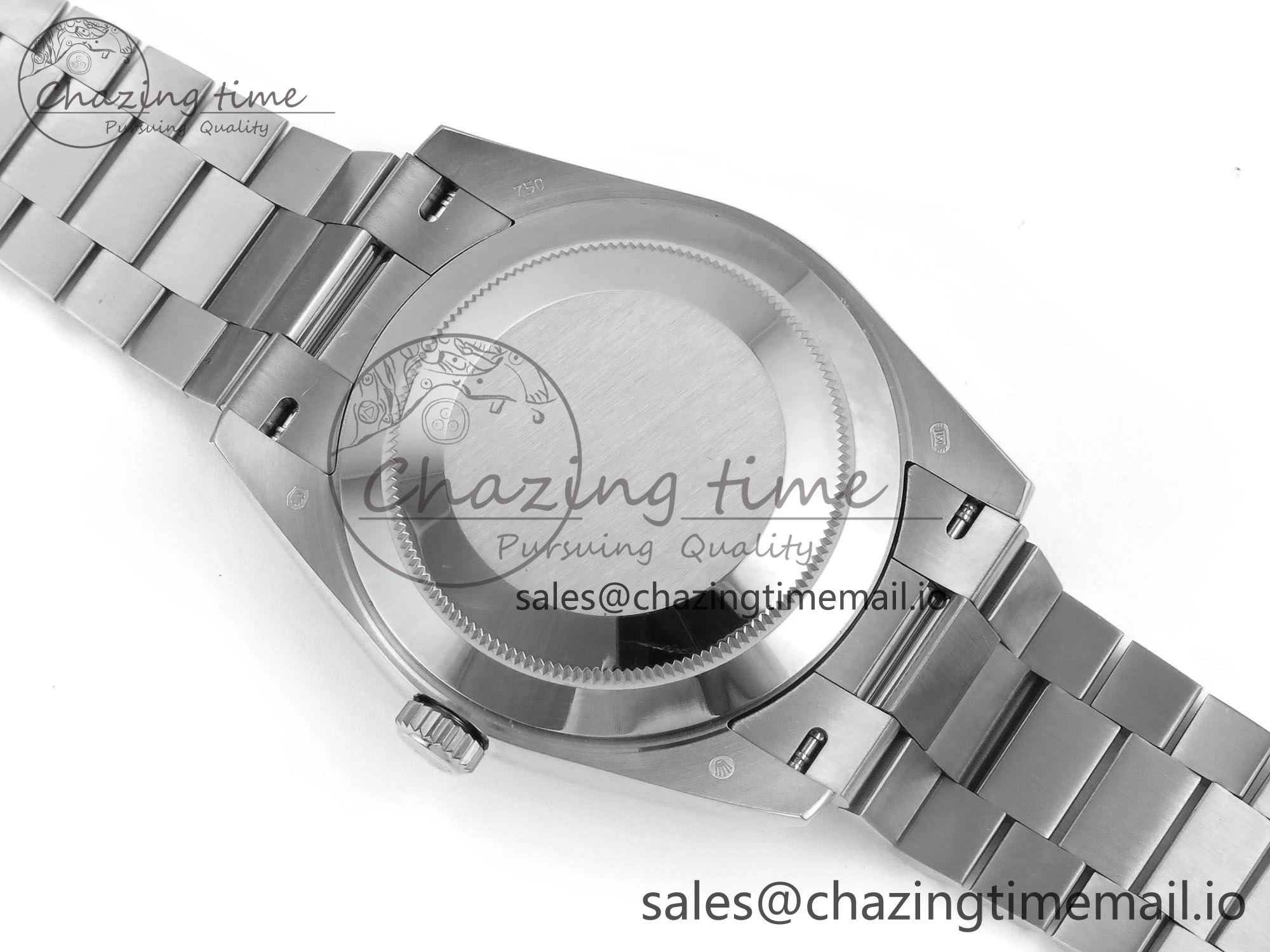 Efficient Day Date 128239 36mm SS KF 1:1 Best Edition Gray Dial Stick Marker On President Bracelet A2836 (Gain Weight) 643