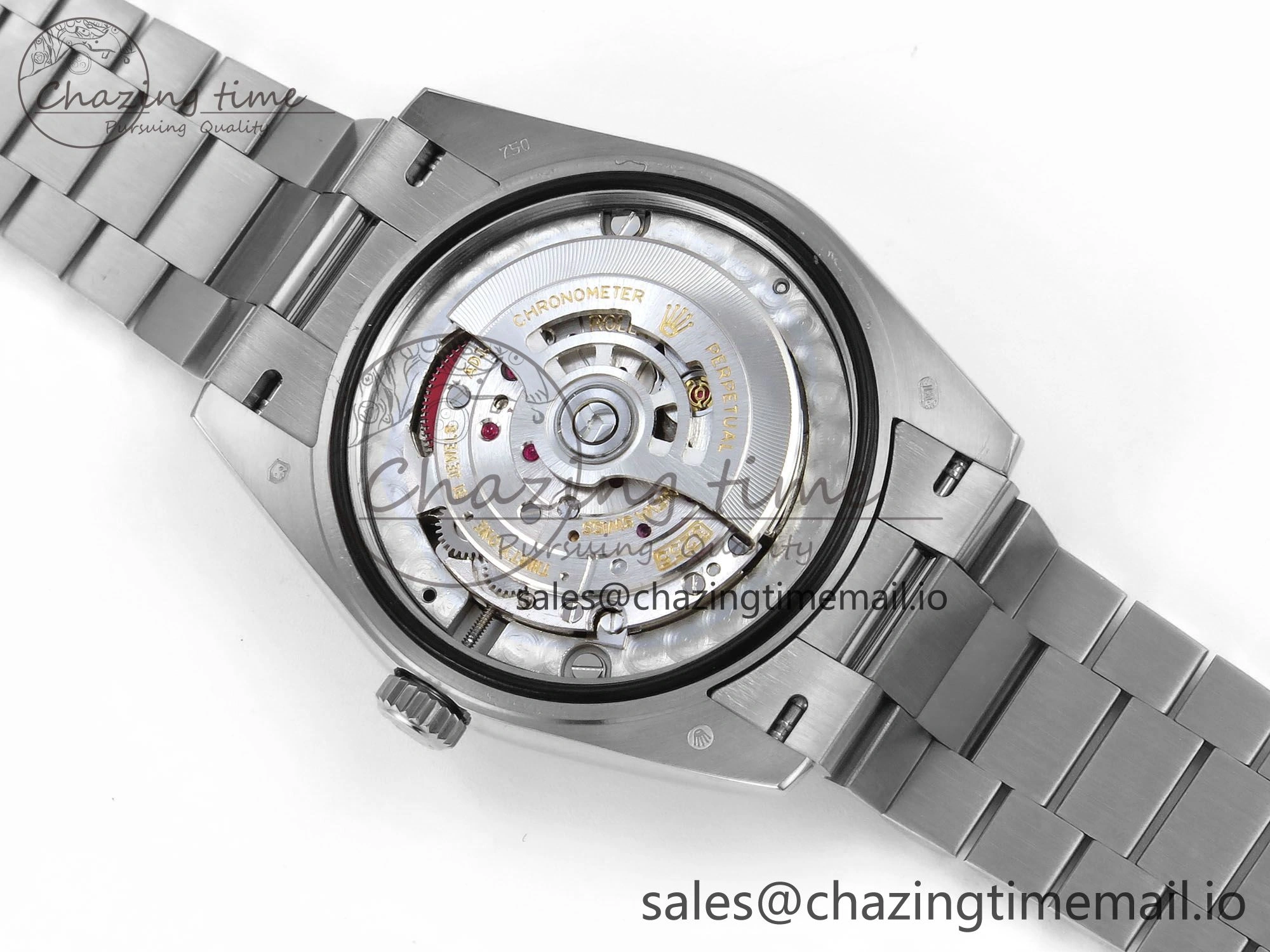 Efficient Day Date 128239 36mm SS KF 1:1 Best Edition Gray Dial Stick Marker On President Bracelet A2836 (Gain Weight) 643