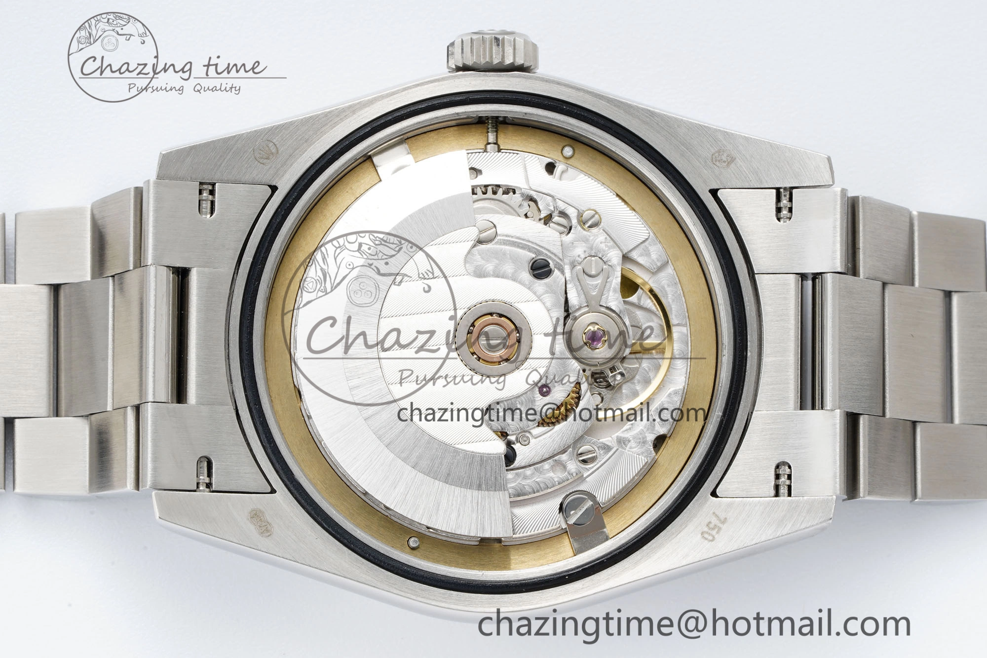 Minimalist Day Date 36 JDF 1:1 Best Edition 904L Steel Ice Blue Dial Roman Markers on Bracelet A 2199