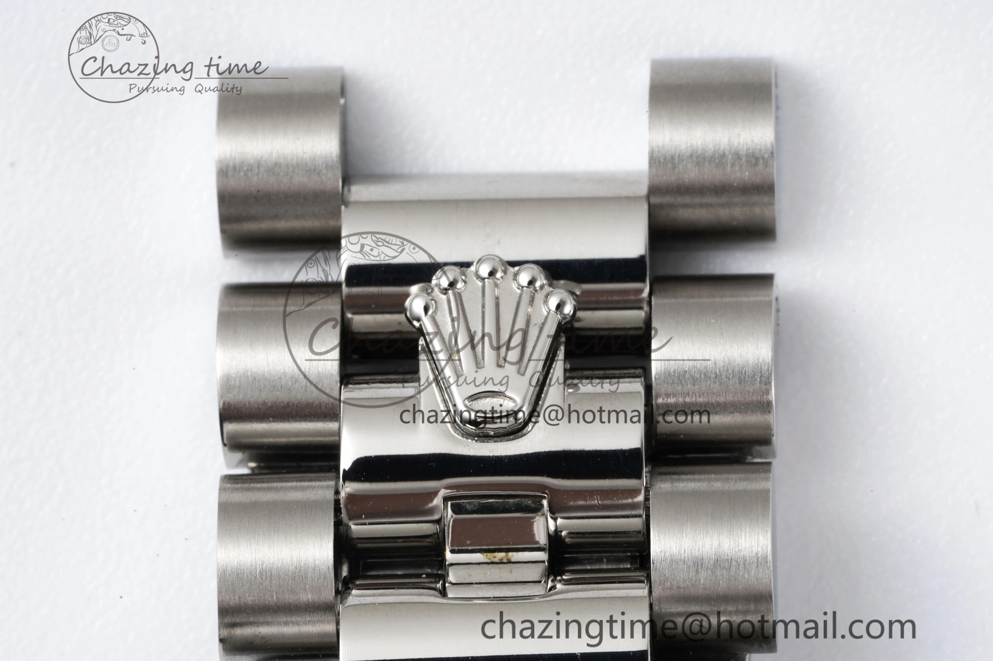Minimalist Day Date 36 JDF 1:1 Best Edition 904L Steel Ice Blue Dial Roman Markers on Bracelet A 2199