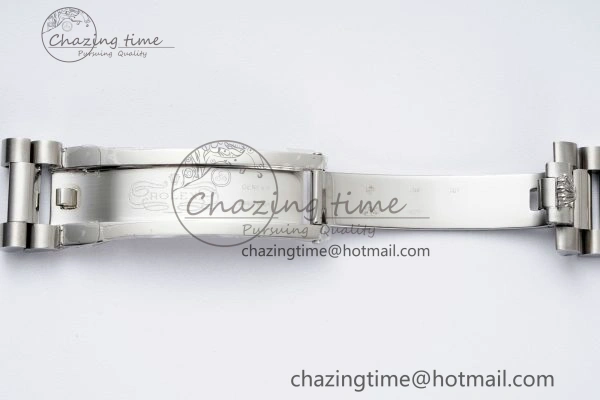 Minimalist Day Date 36 JDF 1:1 Best Edition 904L Steel Ice Blue Dial Roman Markers on Bracelet A 2199