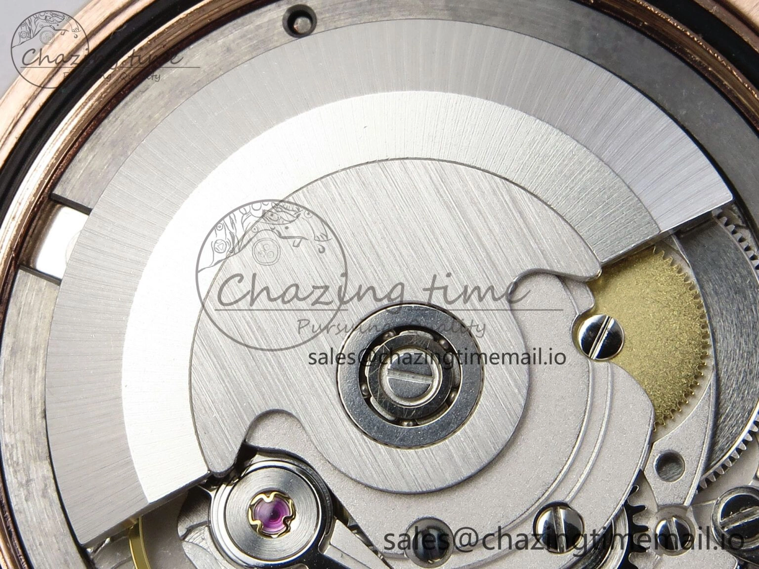 Day Date 36 RG 128235 KF 1:1 Best Edition RG Dial on President Bracelet A2836 (Gain Weight) TravelReady 501