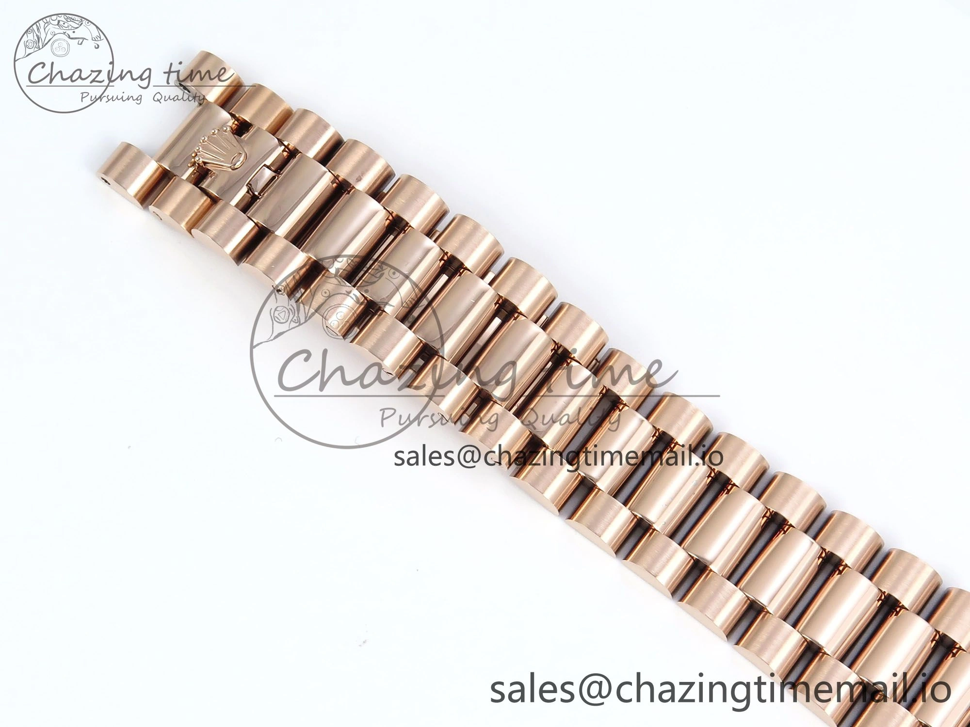 Day Date 36 RG 128235 KF 1:1 Best Edition RG Dial on President Bracelet A2836 (Gain Weight) TravelReady 501