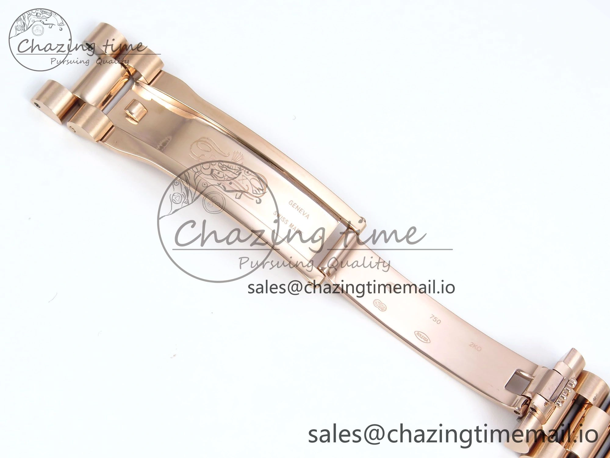 Day Date 36 RG 128235 KF 1:1 Best Edition RG Dial on President Bracelet A2836 (Gain Weight) TravelReady 501