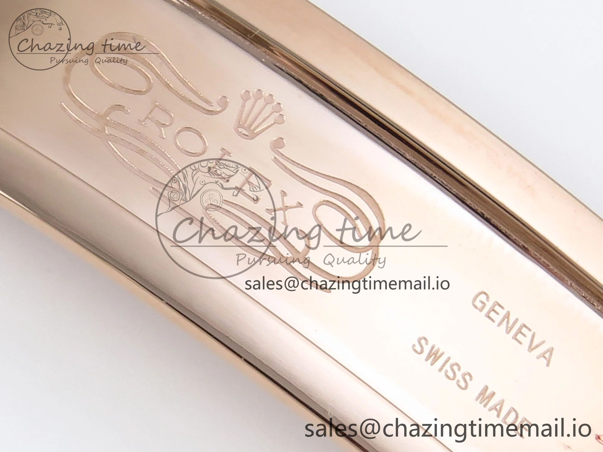 Day Date 36 RG 128235 KF 1:1 Best Edition RG Dial on President Bracelet A2836 (Gain Weight) TravelReady 501