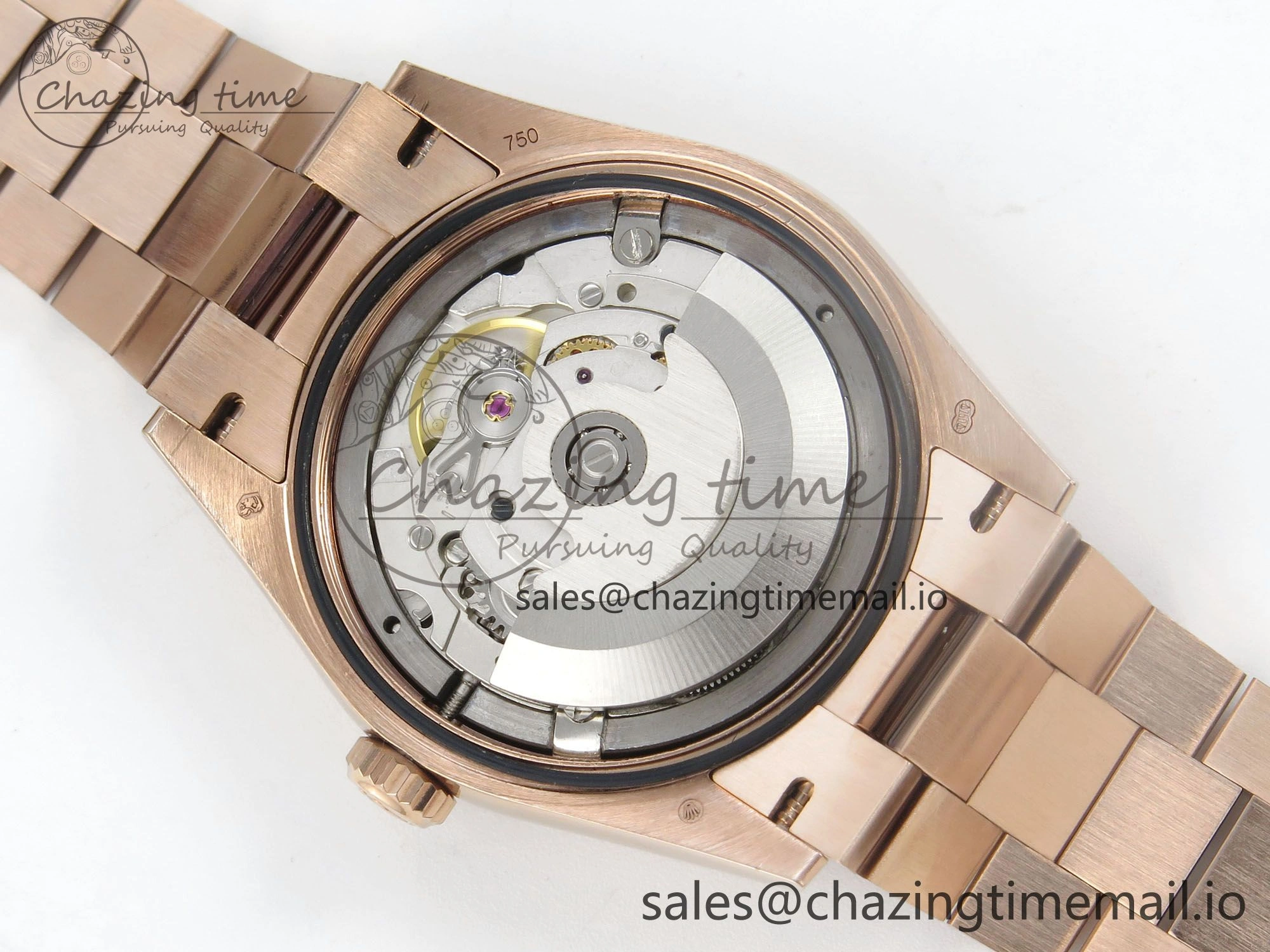 Day Date 36 RG 128235 KF 1:1 Best Edition Silver Crystal Dial on President Bracelet A2836 (Gain Weight) Practical 58