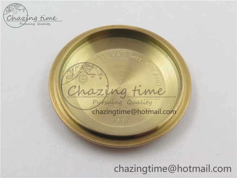 Vibrant Day-Date 36 RG 128239 Bp Maker Best Edition White MOP Dial Crystral Markers on RG President Bracelet 3138