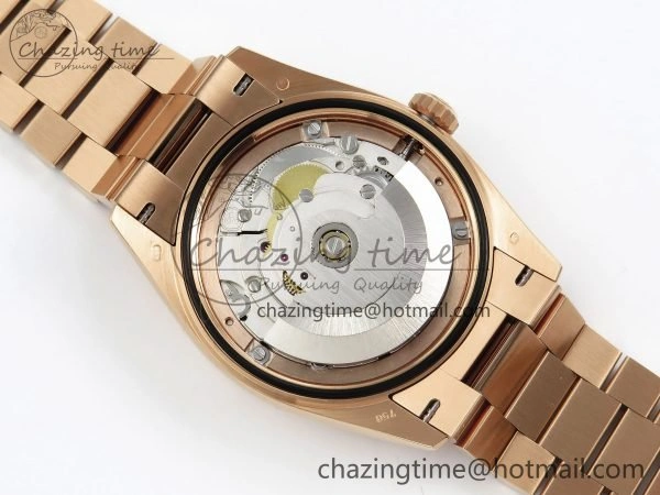 Day Date 36 RG RAF 1:1 Best Edition Tiffany Blue Stone Roman Dial on RG Bracelet A Bright 1519