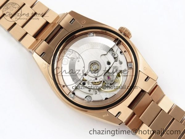 Day Date 36 RG RAF 1:1 Best Edition Tiffany Blue Stone Roman Dial on RG Bracelet A Bright 1519