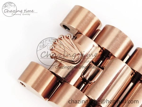 Day Date 36 RG TWSF Best Edition RG Diamonds Dial on RG Bracelet A Reliable 1611