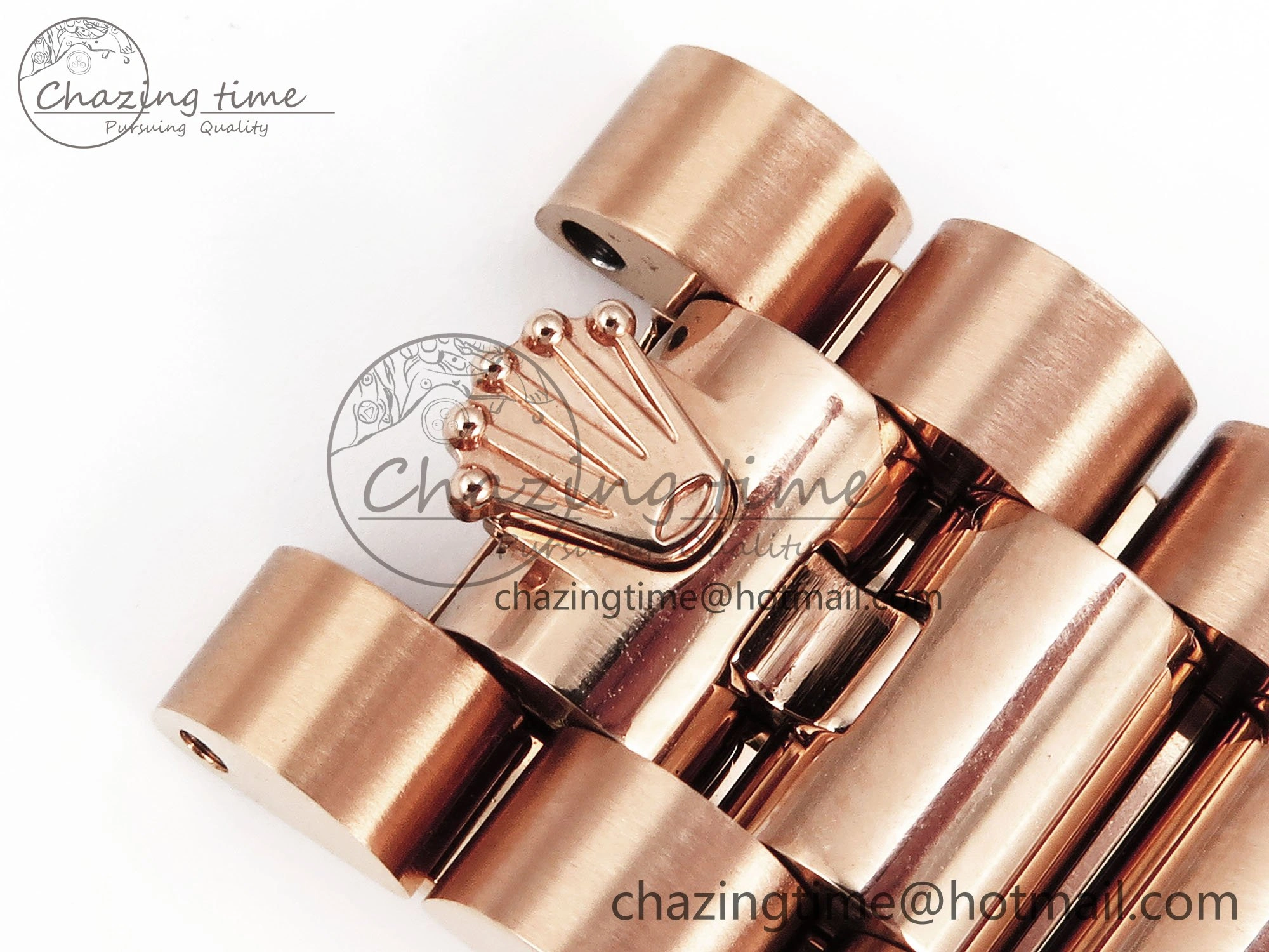 Day Date 36 RG TWSF Best Edition RG Diamonds Dial on RG Bracelet A Reliable 1611
