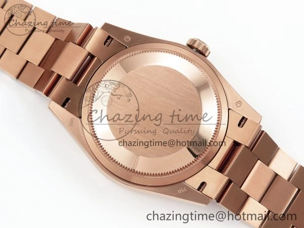 Day Date 36 RG TWSF Best Edition RG Diamonds Dial on RG Bracelet A Reliable 1611