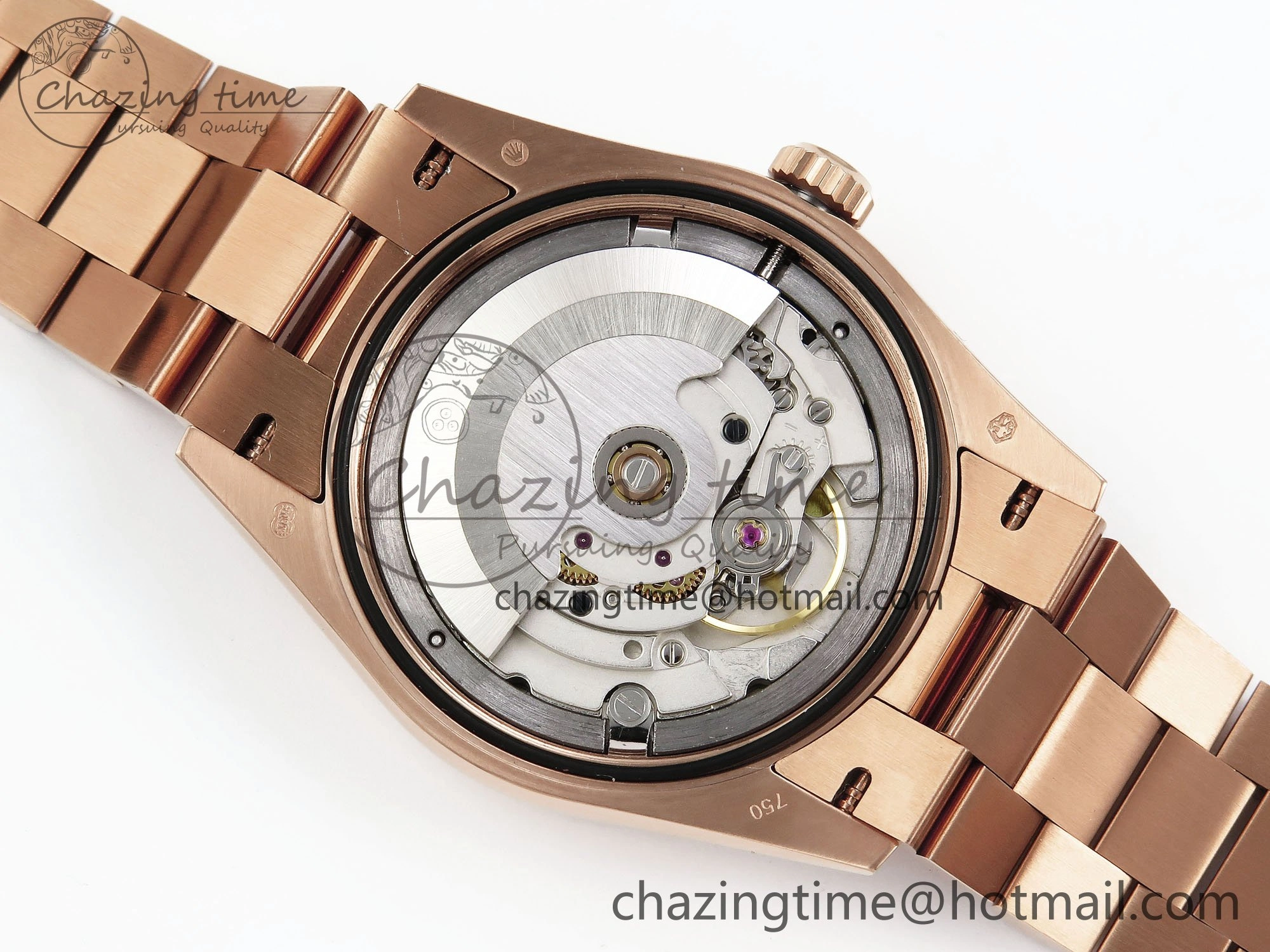 Day Date 36 RG TWSF Best Edition RG Diamonds Dial on RG Bracelet A Reliable 1611