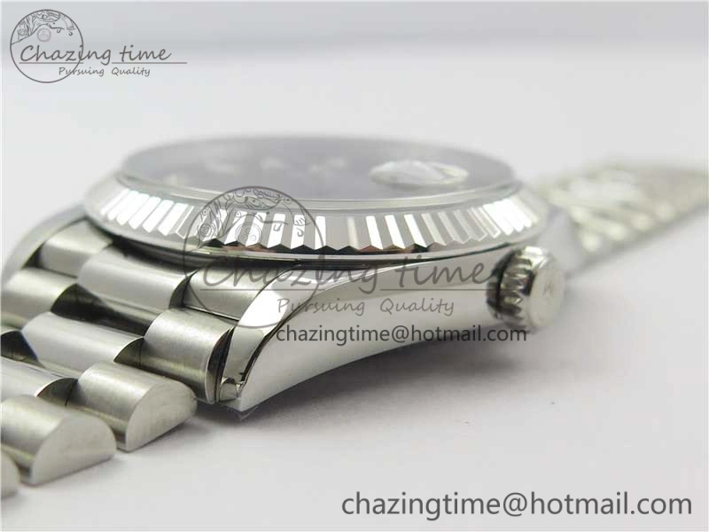 Day-Date 36 SS 128239 Bp Maker Best Edition Black Dial Crystral Markers on President Bracelet Timeless 10547