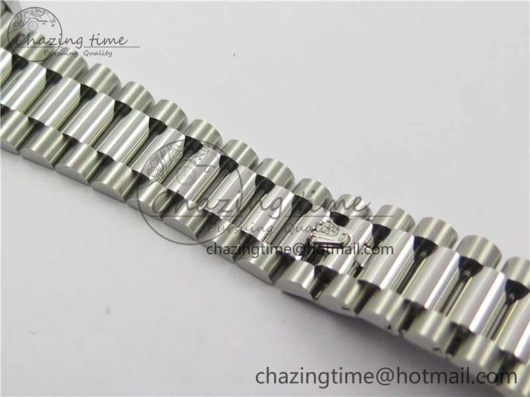 Practical Day-Date 36 SS 128239 Bp Maker Best Edition Blue Dial on President Bracelet 3148
