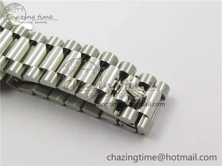 Practical Day-Date 36 SS 128239 Bp Maker Best Edition Blue Dial on President Bracelet 3148