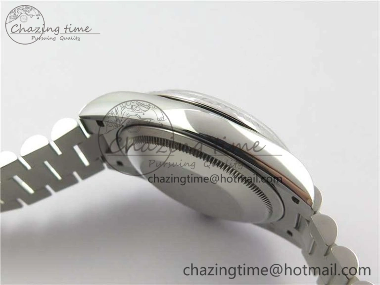 Practical Day-Date 36 SS 128239 Bp Maker Best Edition Blue Dial on President Bracelet 3148