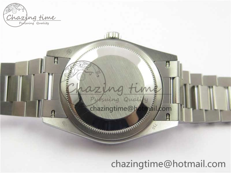 Practical Day-Date 36 SS 128239 Bp Maker Best Edition Blue Dial on President Bracelet 3148