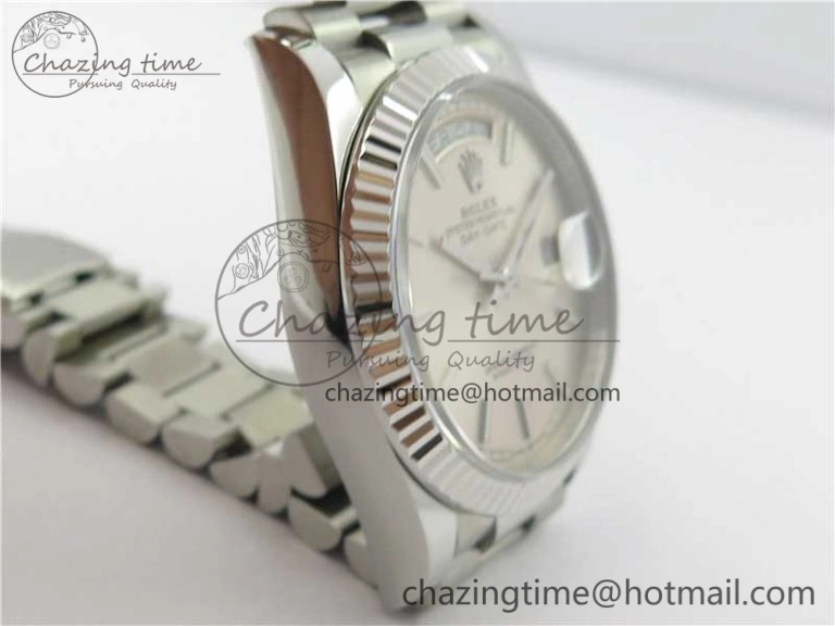 Day-Date 36 SS 128239 Bp Maker Best Edition Silver Dial on President Bracelet Colorful 10546