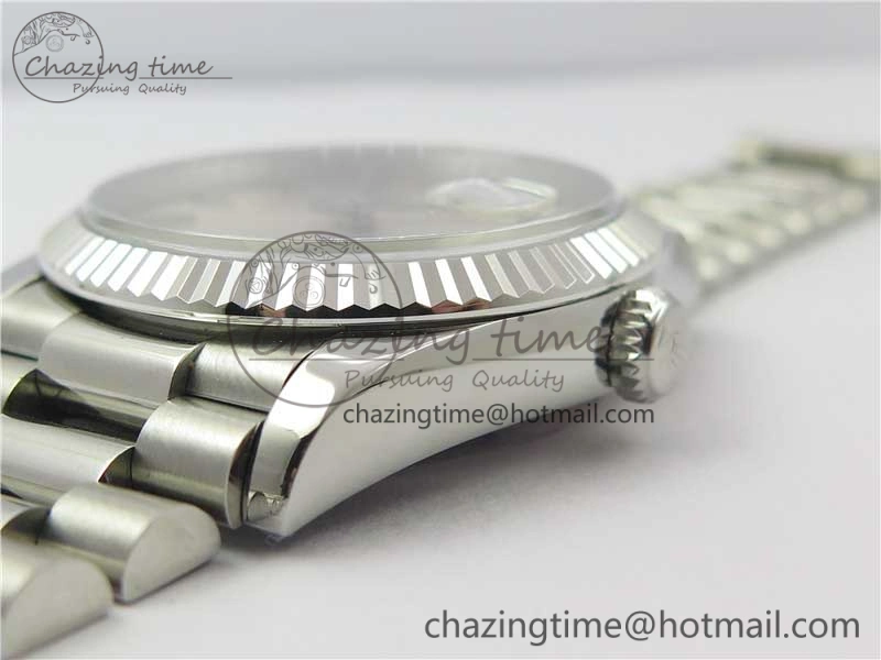 Day-Date 36 SS 128239 Bp Maker Best Edition Silver Dial on President Bracelet Colorful 10546