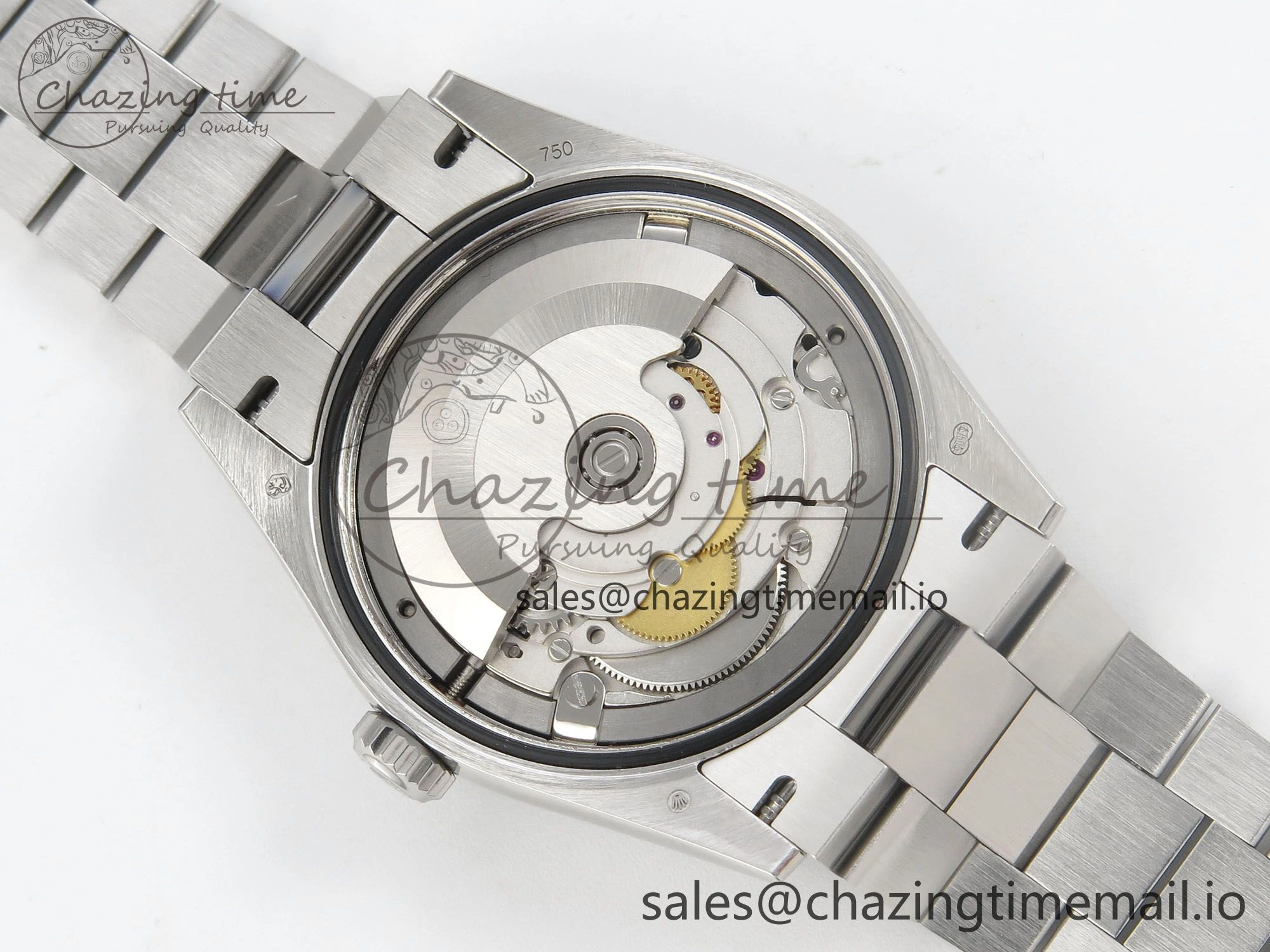 Day Date 36 SS 128239 KF 1:1 Best Edition RG Crystal Dial on President Bracelet A2836 (Gain Weight) OdorResistant 64