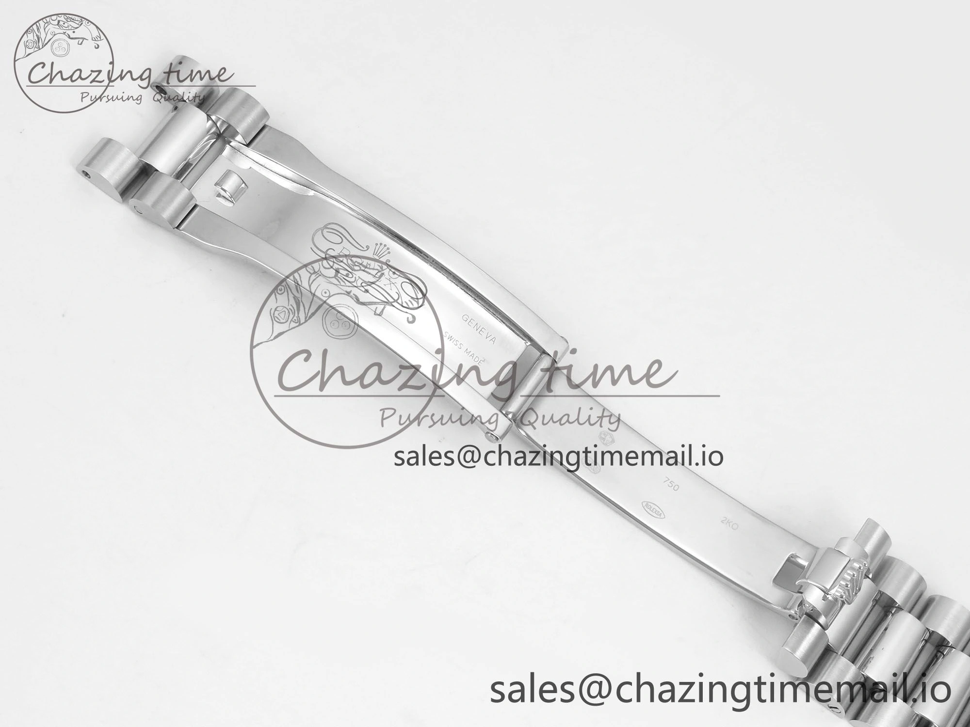Day Date 36 SS 128239 KF 1:1 Best Edition RG Crystal Dial on President Bracelet A2836 (Gain Weight) OdorResistant 64