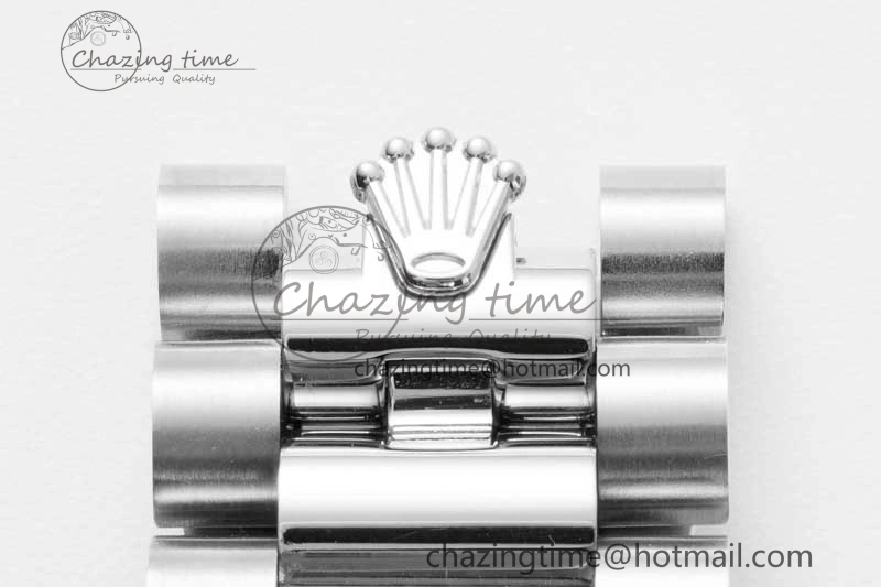 Fashionable Day Date 36 SS RAF Best Edition Blue Black Diamonds Dial on YG Bracelet A 2016