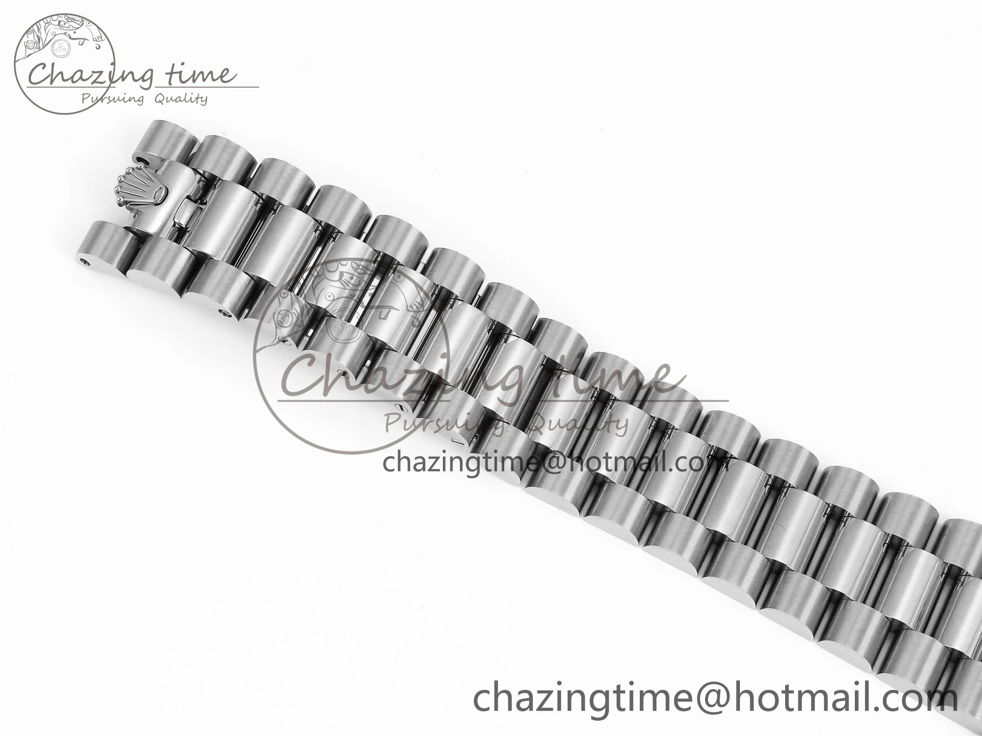 Day Date 36 SS TWSF Best Edition Blue Roman Diamonds Dial Diamonds Bezel on SS Bracelet A Minimalist 1600