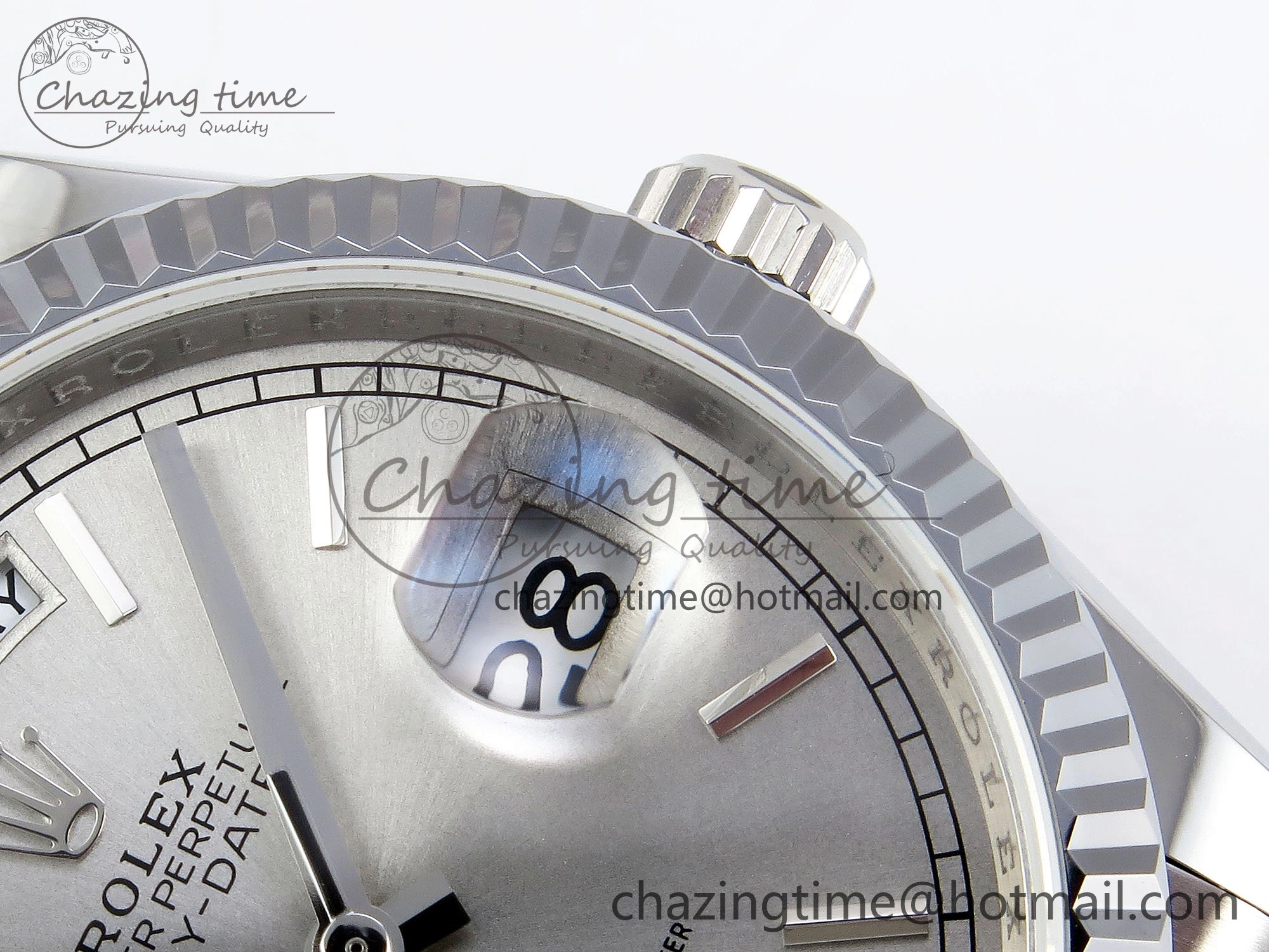 Day Date 36 SS TWSF Best Edition Silver Dial on SS Bracelet A Timeless 1601