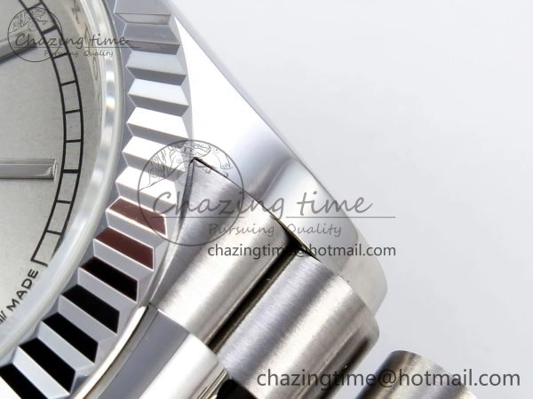Day Date 36 SS TWSF Best Edition Silver Dial on SS Bracelet A Timeless 1601