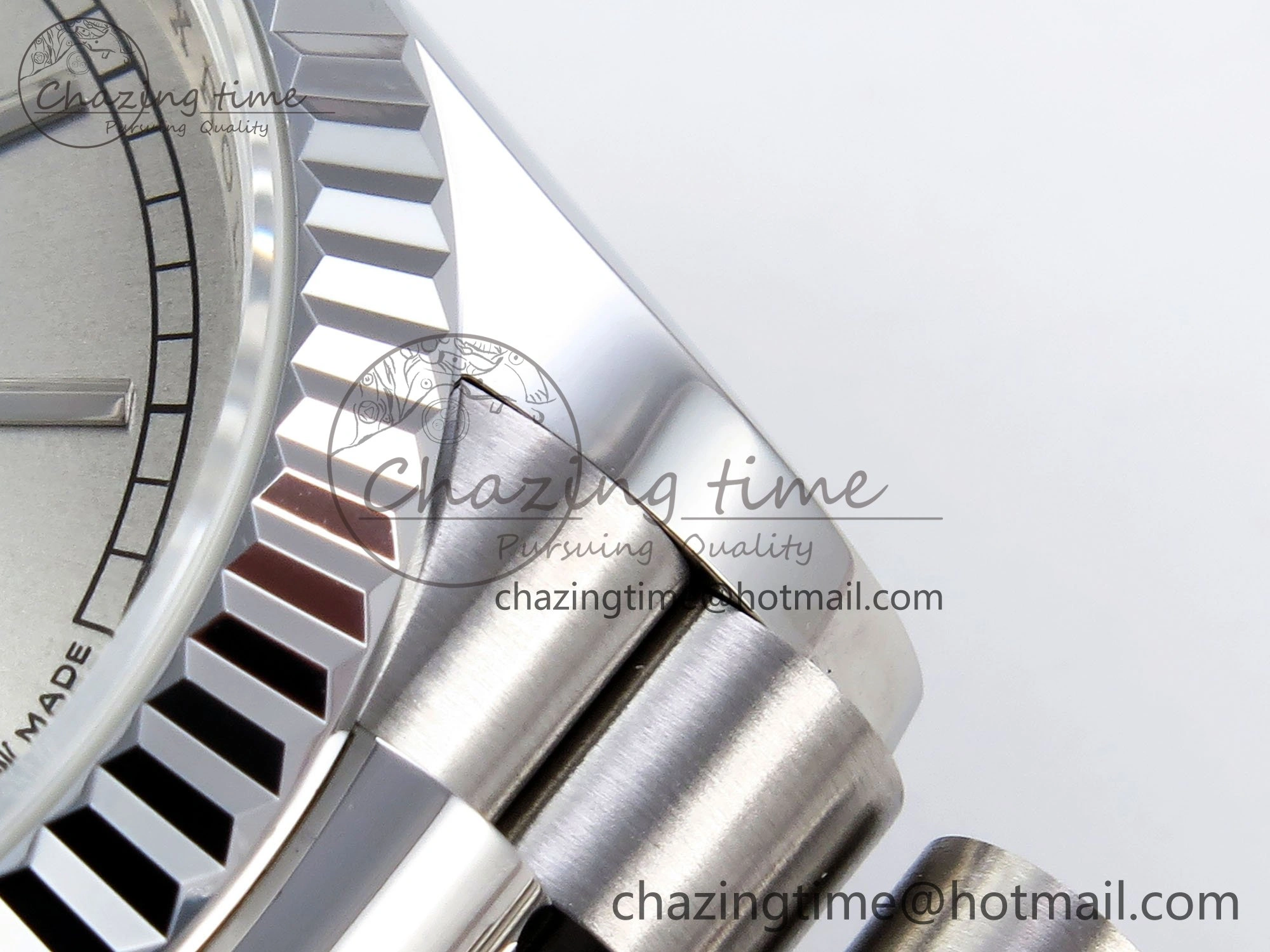 Day Date 36 SS TWSF Best Edition Silver Dial on SS Bracelet A Timeless 1601