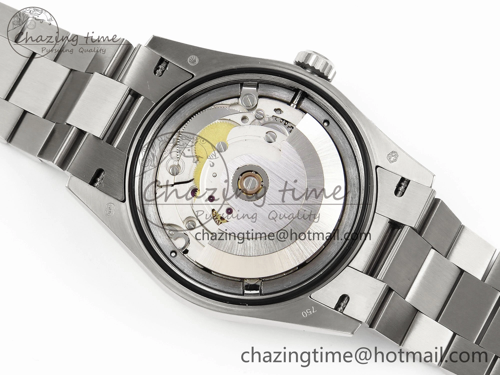 Durable Day Date 36 SS TWSF Best Edition White Diamonds Dial on SS Bracelet A 1604