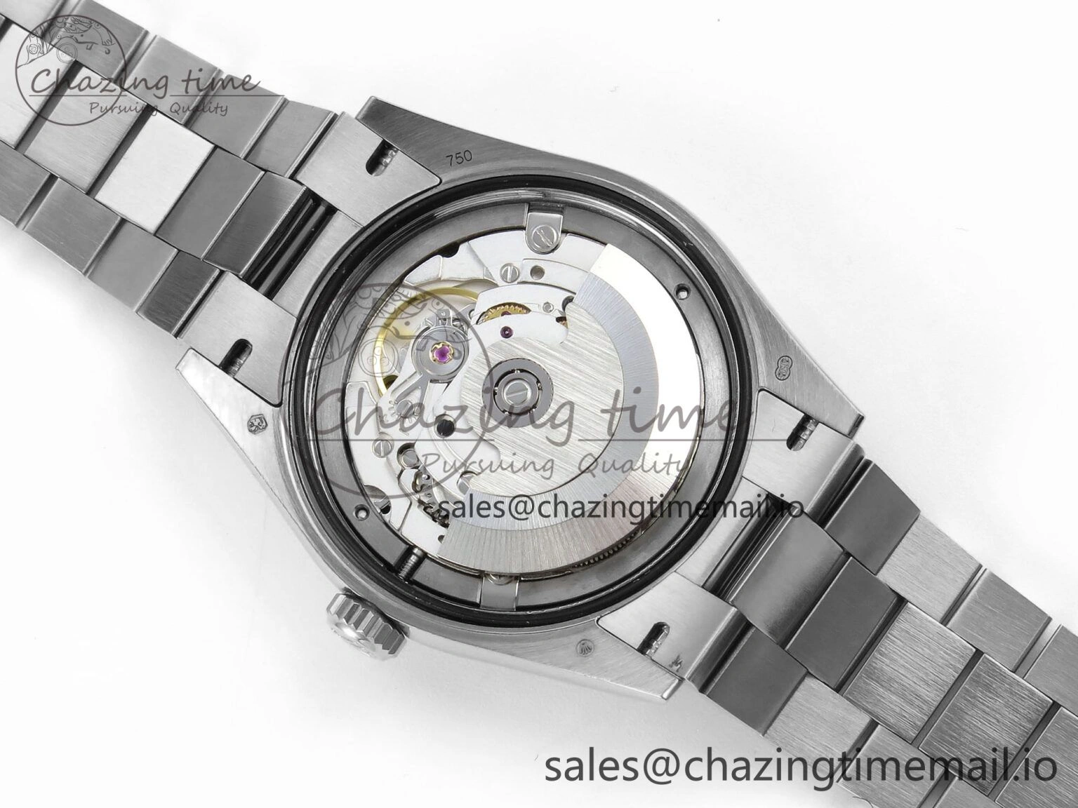 Stylish Day Date 36 YG 128236 KF 1:1 Best Edition Blue Ombre Dial on President Bracelet A2836 (Gain Weight) 499