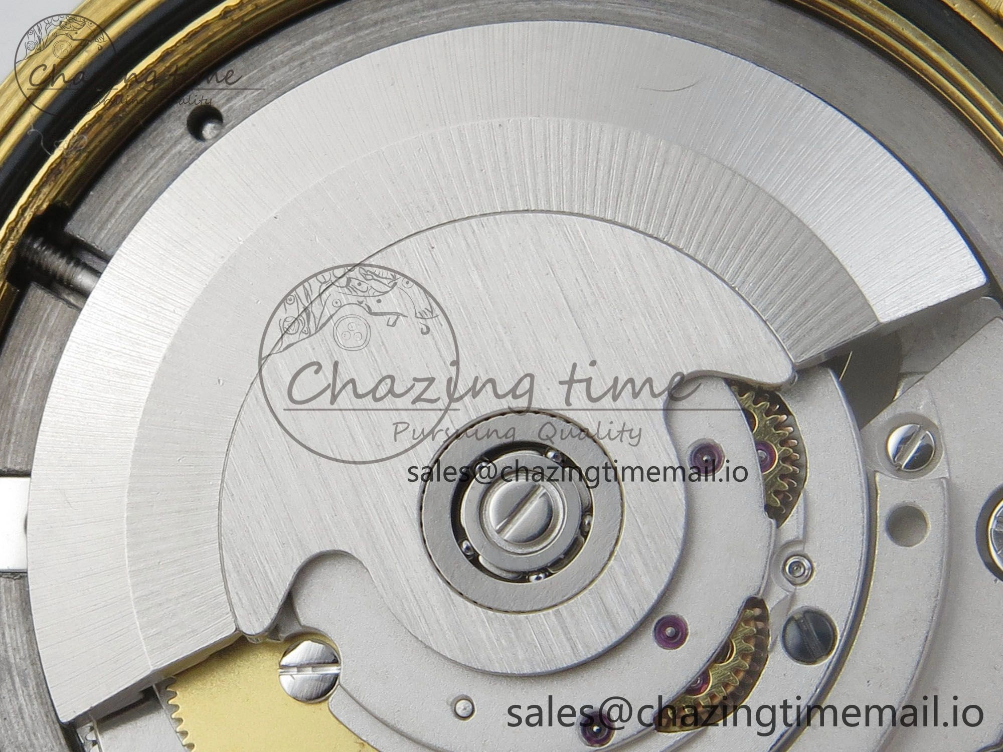 TechFriendly Day Date 36 YG 128238 KF 1:1 Best Edition Green Dial on President Bracelet A2836 (Gain Weight) 60