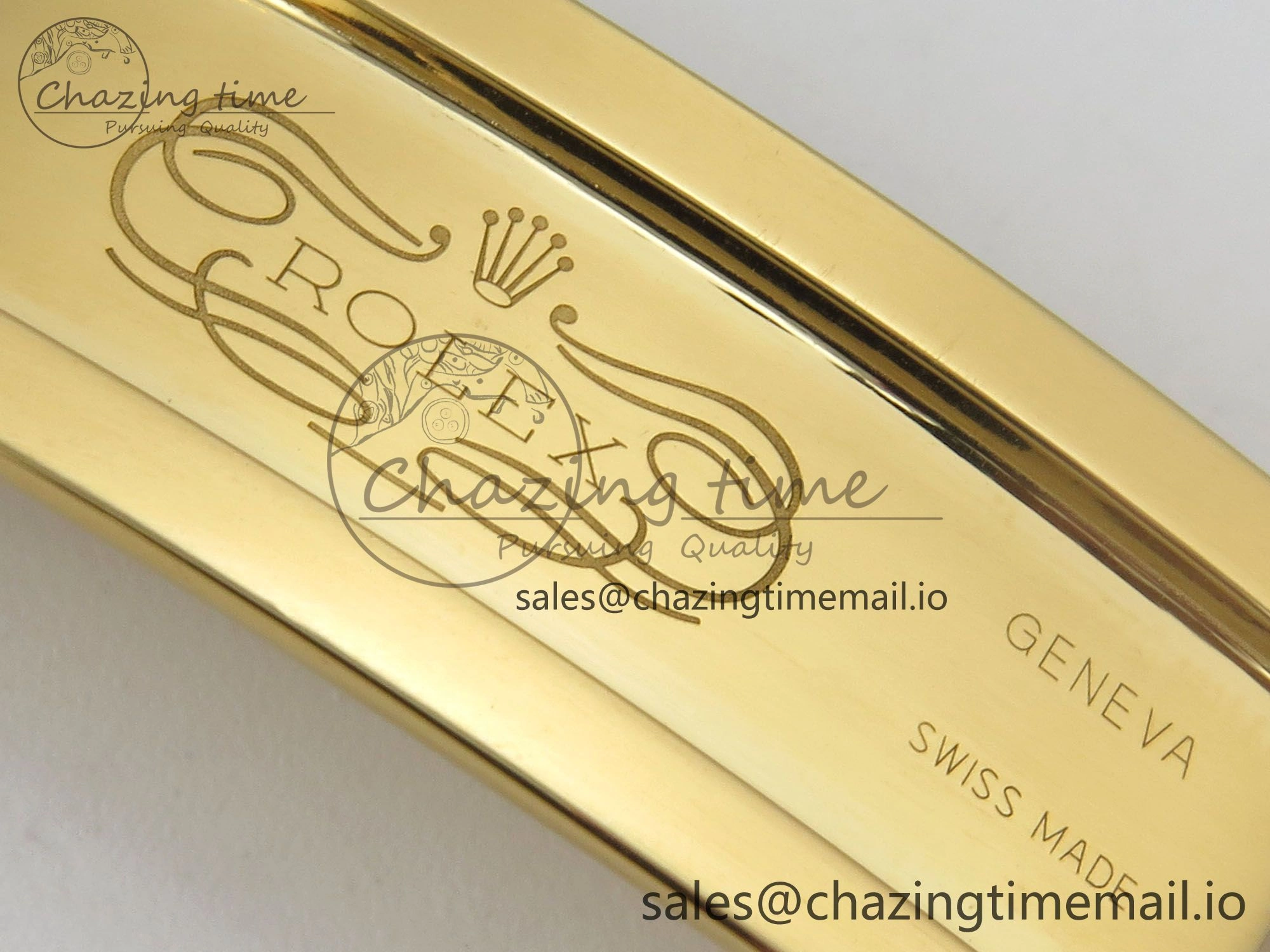 TechFriendly Day Date 36 YG 128238 KF 1:1 Best Edition Green Dial on President Bracelet A2836 (Gain Weight) 60
