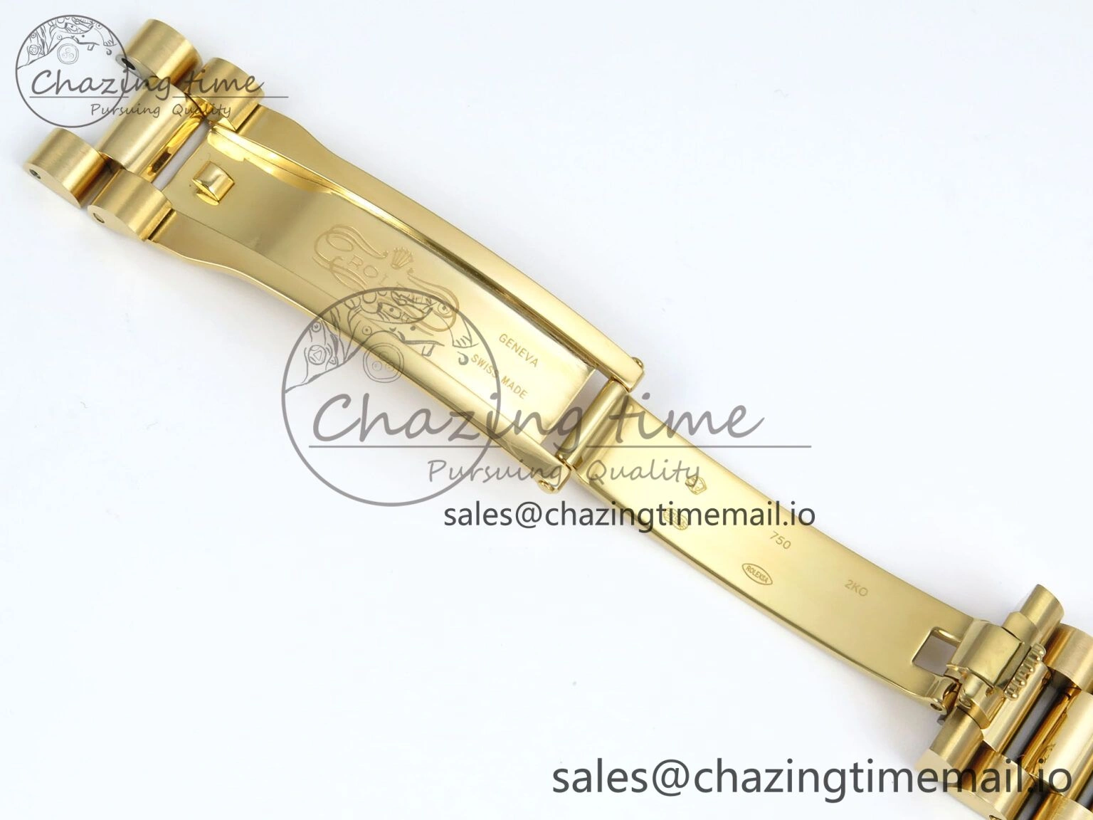 Day Date 36 YG 128238 KF 1:1 Best Edition Green Ombre Dial on President Bracelet A2836 (Gain Weight) Affordable 506