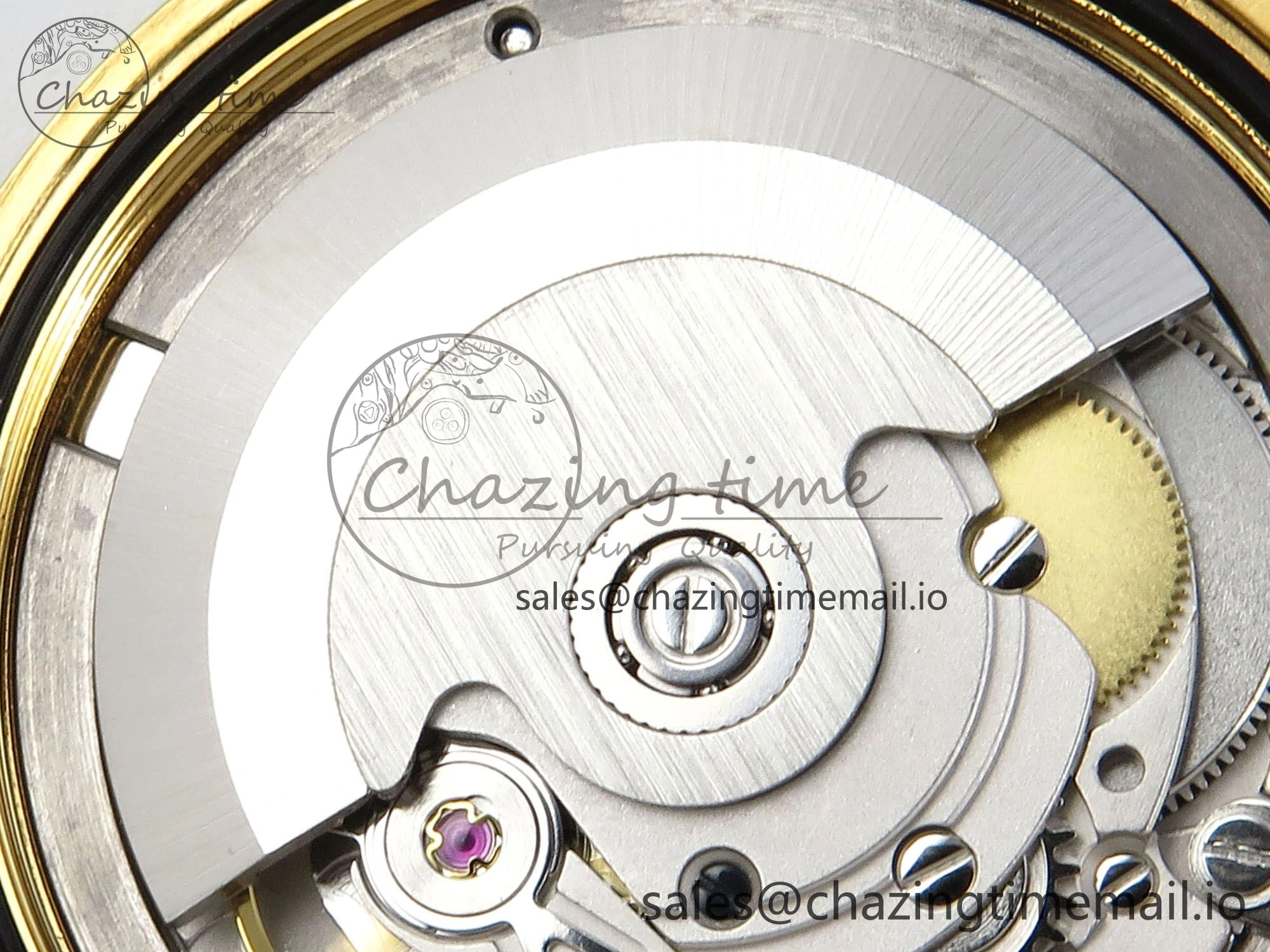 Day Date 36 YG 128238 KF 1:1 Best Edition Turquoise Dial on President Bracelet A2836 (Gain Weight) StreetReady 508