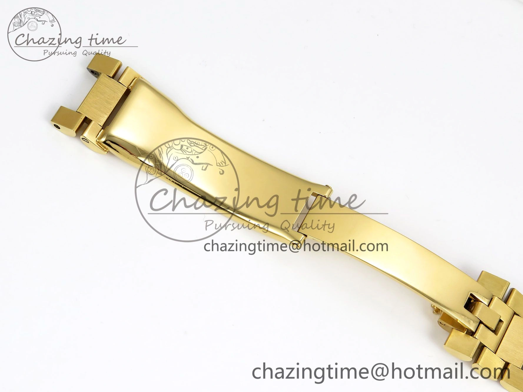 WellDesigned Day Date 36 YG RAF 1:1 Best Edition Green Stone Dial Diamonds Bezel on YG Bracelet A 1291