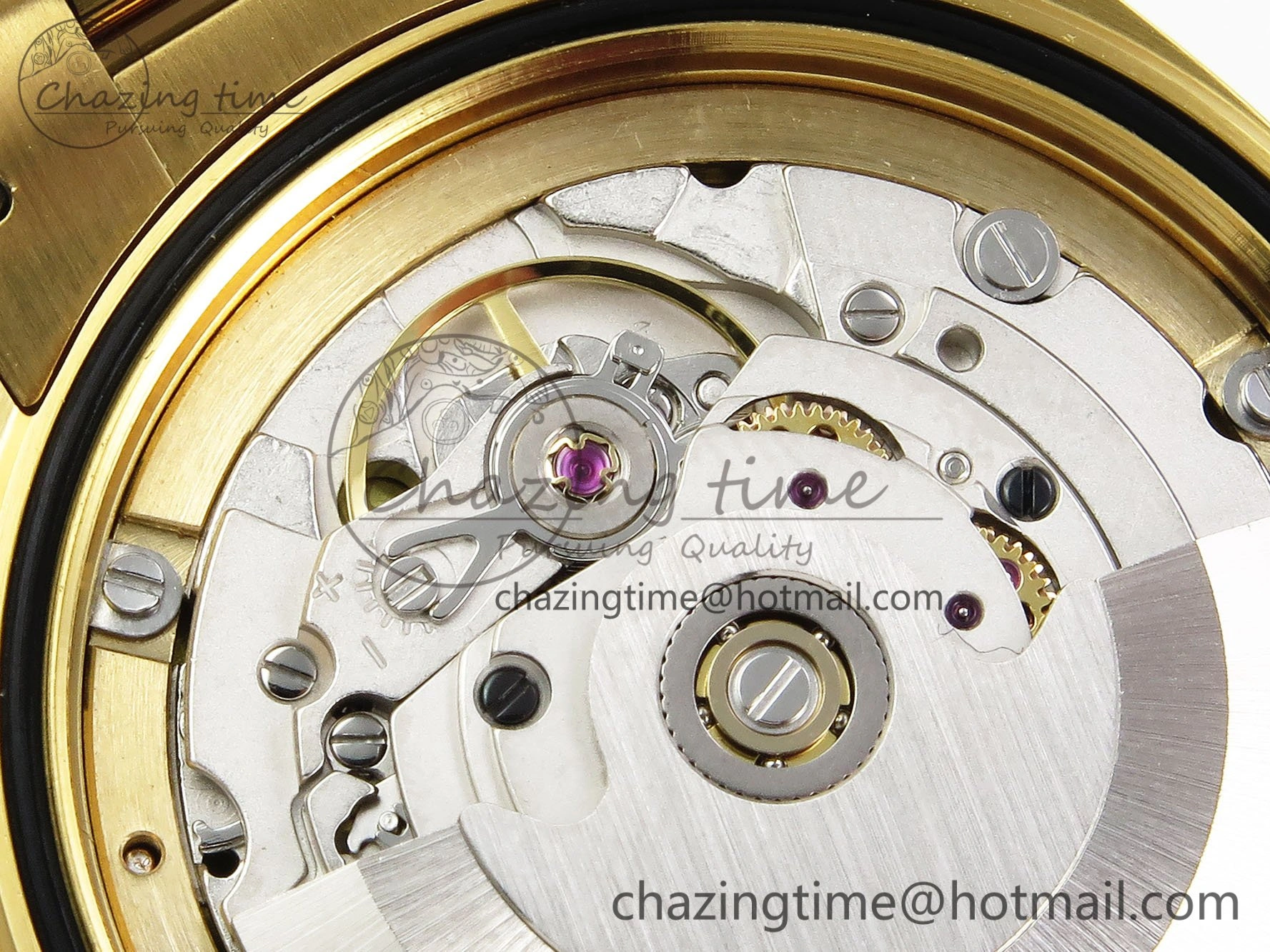 Day Date 36 YG RAF 1:1 Best Edition Green Stone Roman Dial on YG Bracelet A Tailored 1524