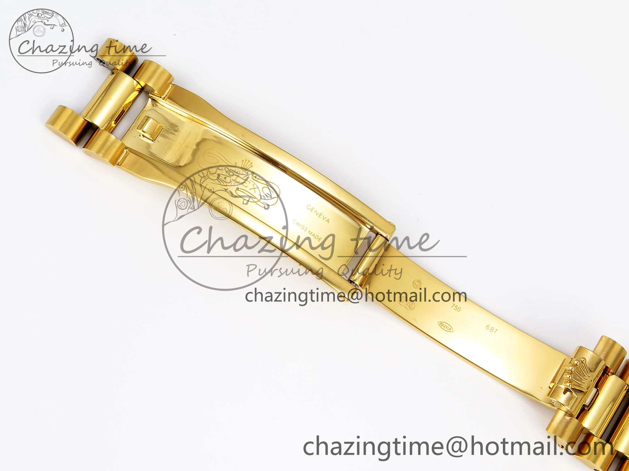 Breathable Day Date 36 YG RAF 1:1 Best Edition Red Carnelian Dial on YG Bracelet A 1850