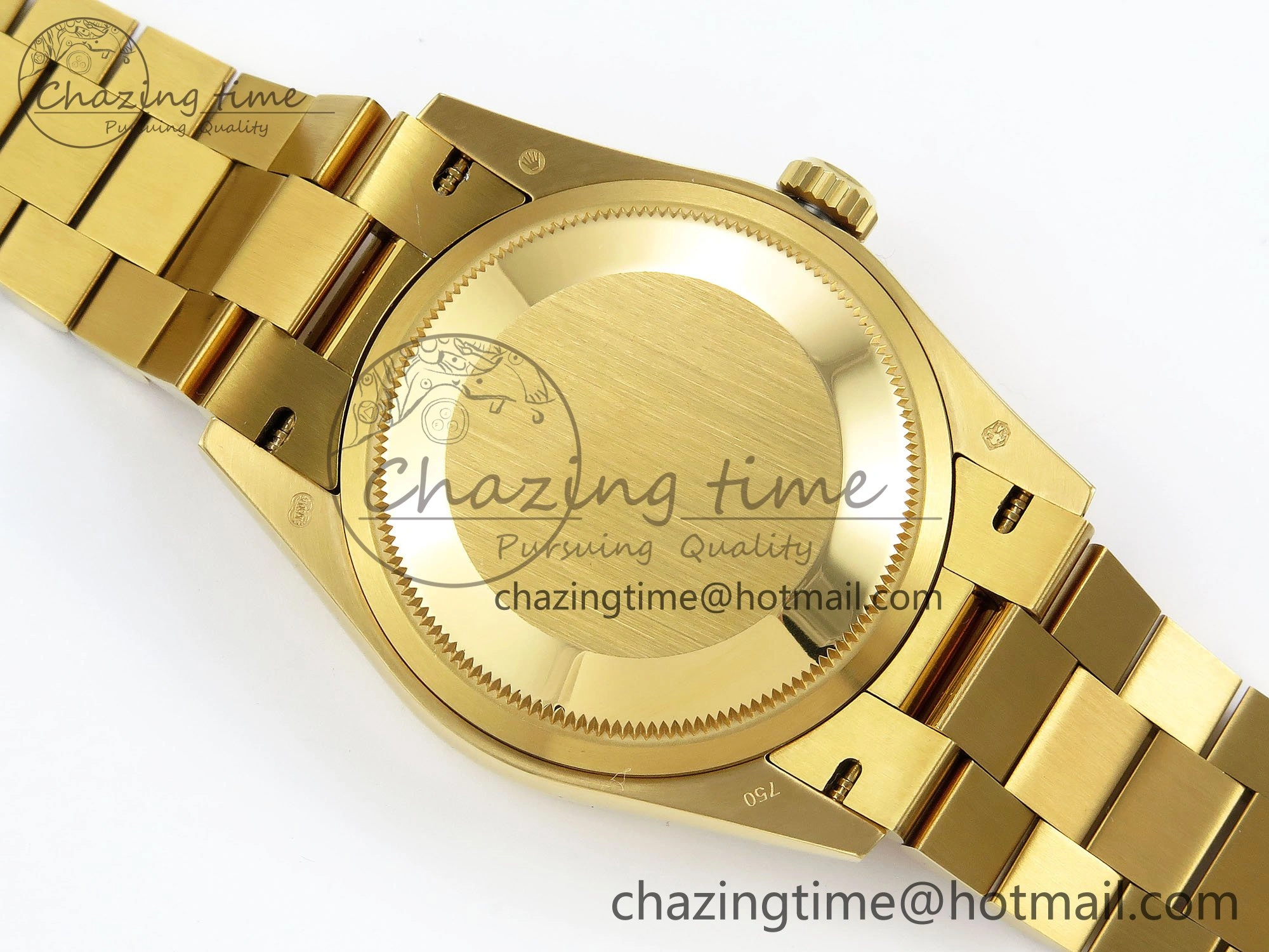 Day Date 36 YG TWSF Best Edition Green Dial on YG Bracelet A Modern 1612