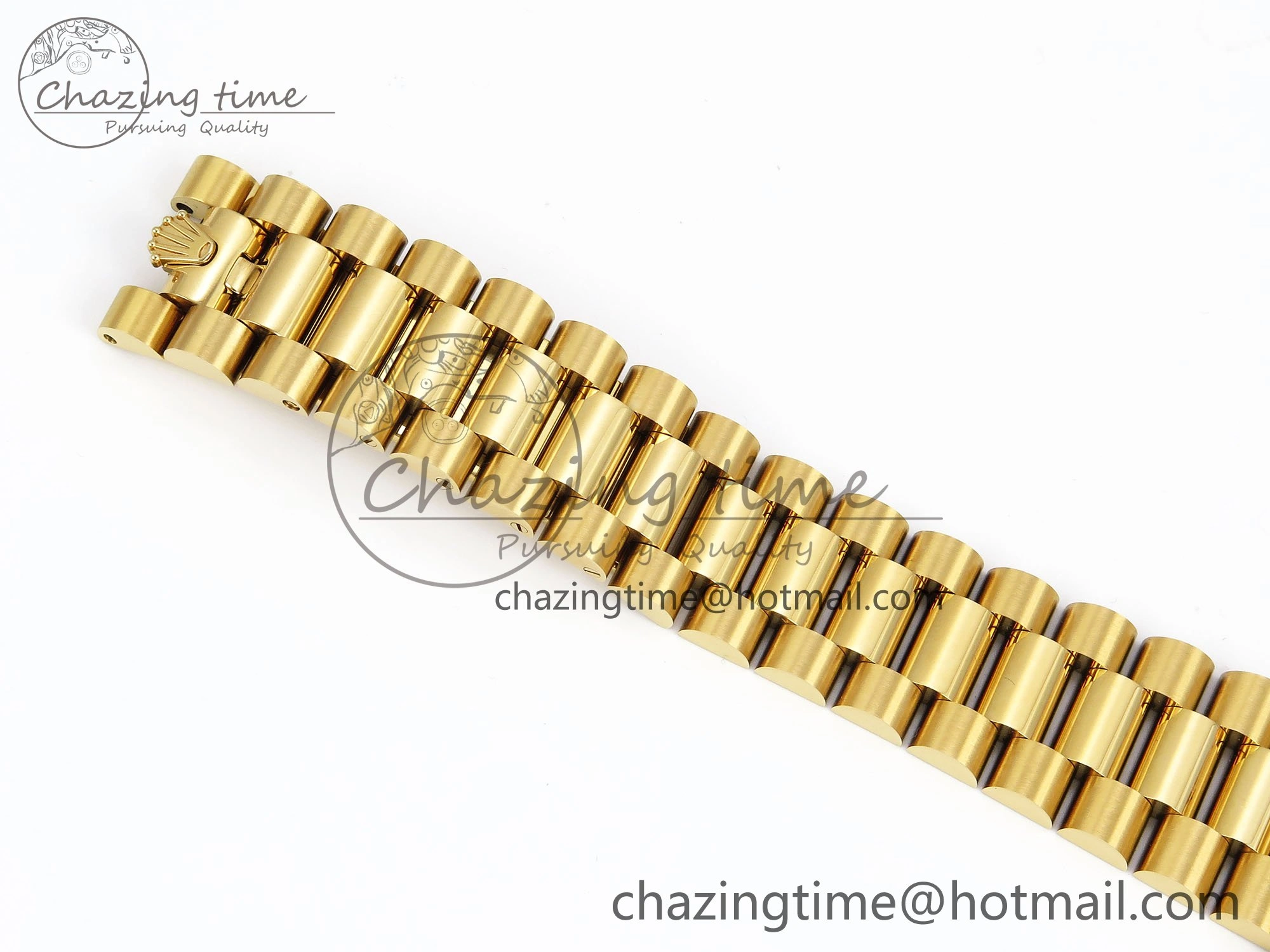 Day Date 36 YG TWSF Best Edition Green Dial on YG Bracelet A Modern 1612