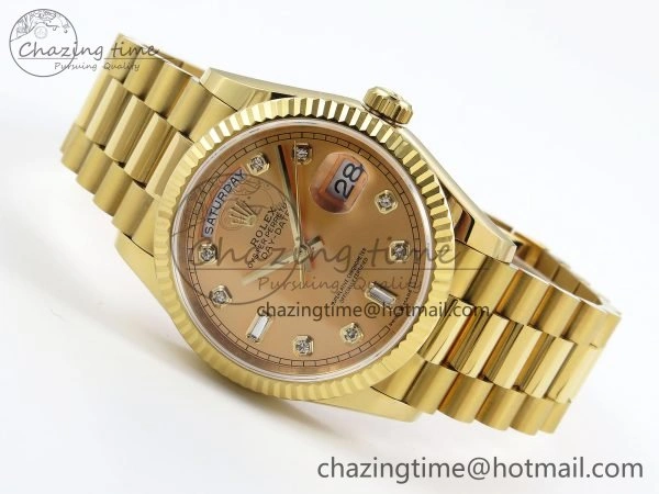 Tailored Day Date 36 YG TWSF Best Edition YG Diamonds Dial on YG Bracelet A 1616