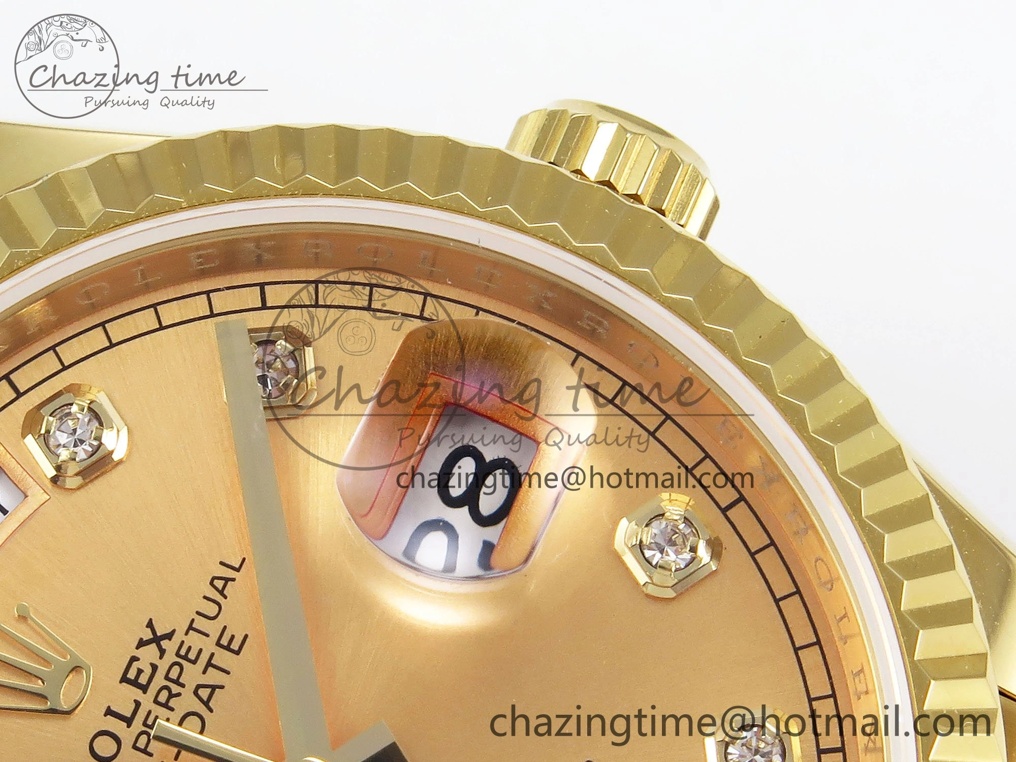 Tailored Day Date 36 YG TWSF Best Edition YG Diamonds Dial on YG Bracelet A 1616