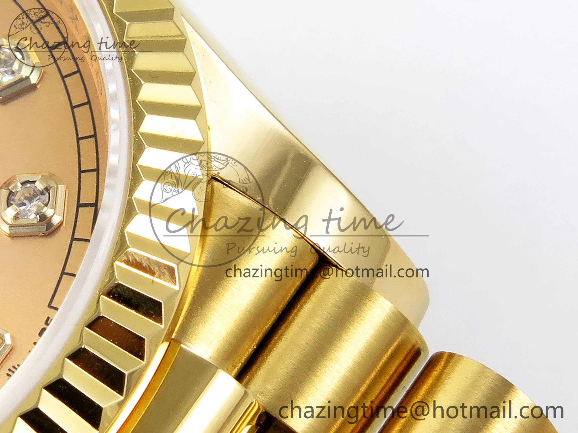 Tailored Day Date 36 YG TWSF Best Edition YG Diamonds Dial on YG Bracelet A 1616