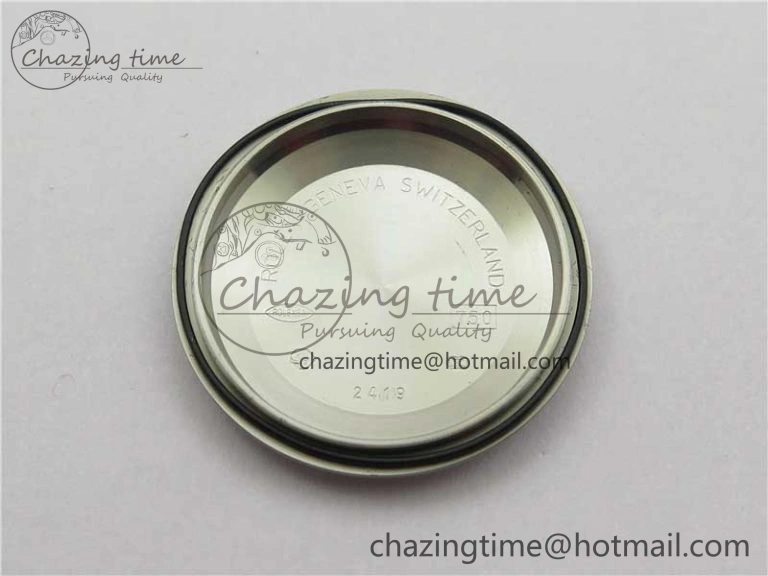 Chic Day-Date 36mm 128239 SS Crystal BP Best Edition Gray Crystal Marker Dial on SS President Bracelet A 10348