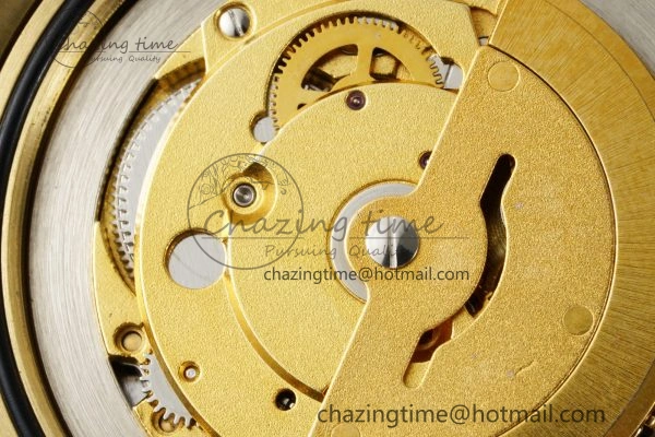 Efficient Day Date 40 228238 YG JDF 1:1 Best Edition Green Dial on YG Bracelet A23J 2248
