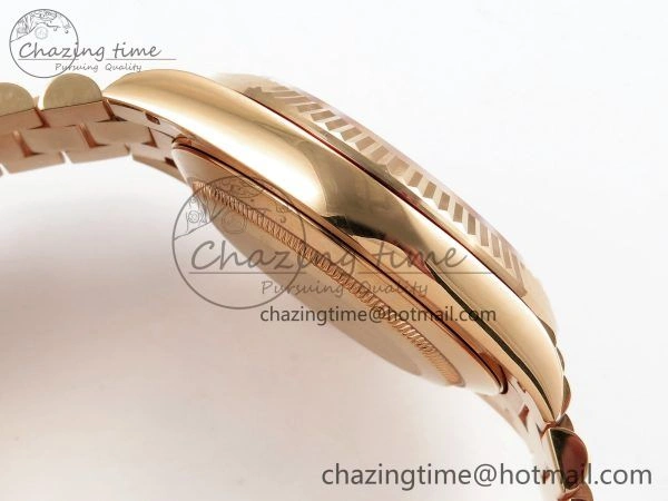 UrbanChic Day Date 40 RG 228235 ARF 1:1 Best Edition Green Roman Dial on President Bracelet VR3255 (Gain Weight） 1503