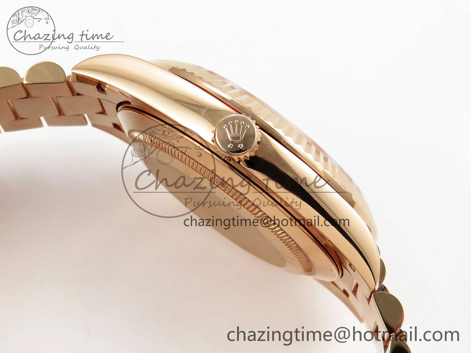 Day Date 40 RG 228235 ARF 1:1 Best Edition Green Roman Dial on President Bracelet VR Stretchable 1509
