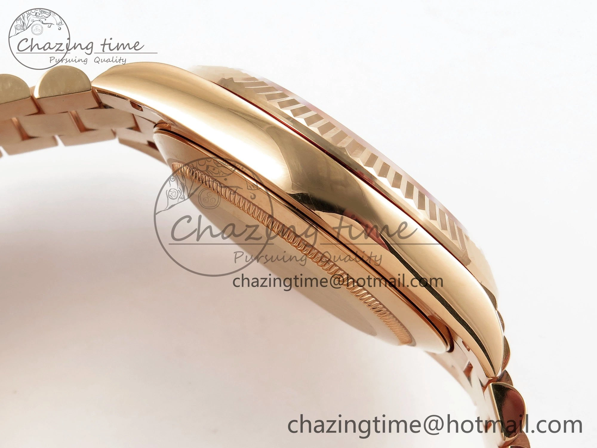 Day Date 40 RG 228235 ARF 1:1 Best Edition Green Roman Dial on President Bracelet VR Stretchable 1509